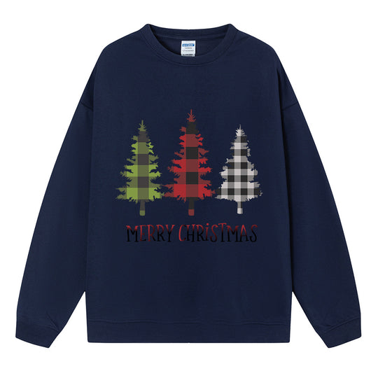 Christmas Tree Printed Women's Christmas Hoodie