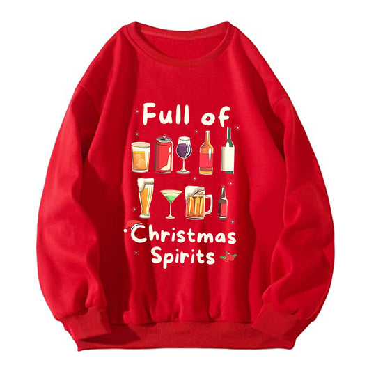 Full of Christmas spirits Christmas hoodie