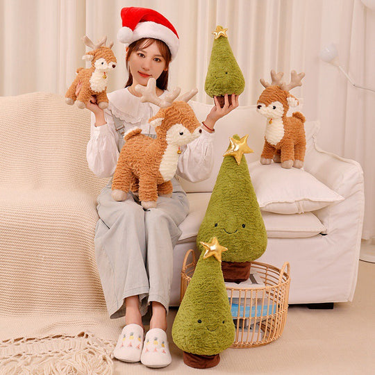 Fun Christmas Tree Plush Toy Doll