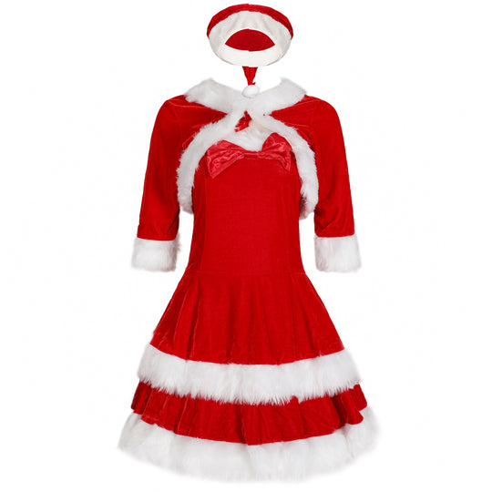 Christmas clothing shawl Christmas uniform