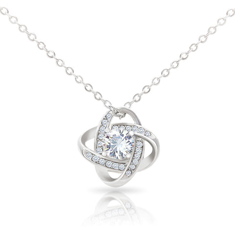 [Almost Sold Out] Wife - I Love You - Love Knot Necklace