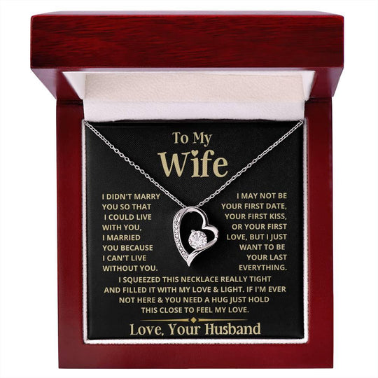 To My Wife | Heart Necklace
