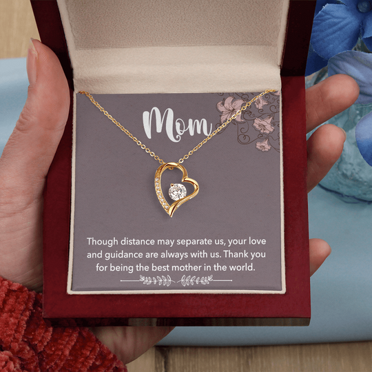 A Love That Never Ends – Mom Infinity Heart Jewelry