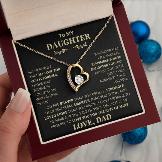 To My Daughter, Love Dad - My Love For You is Forever
