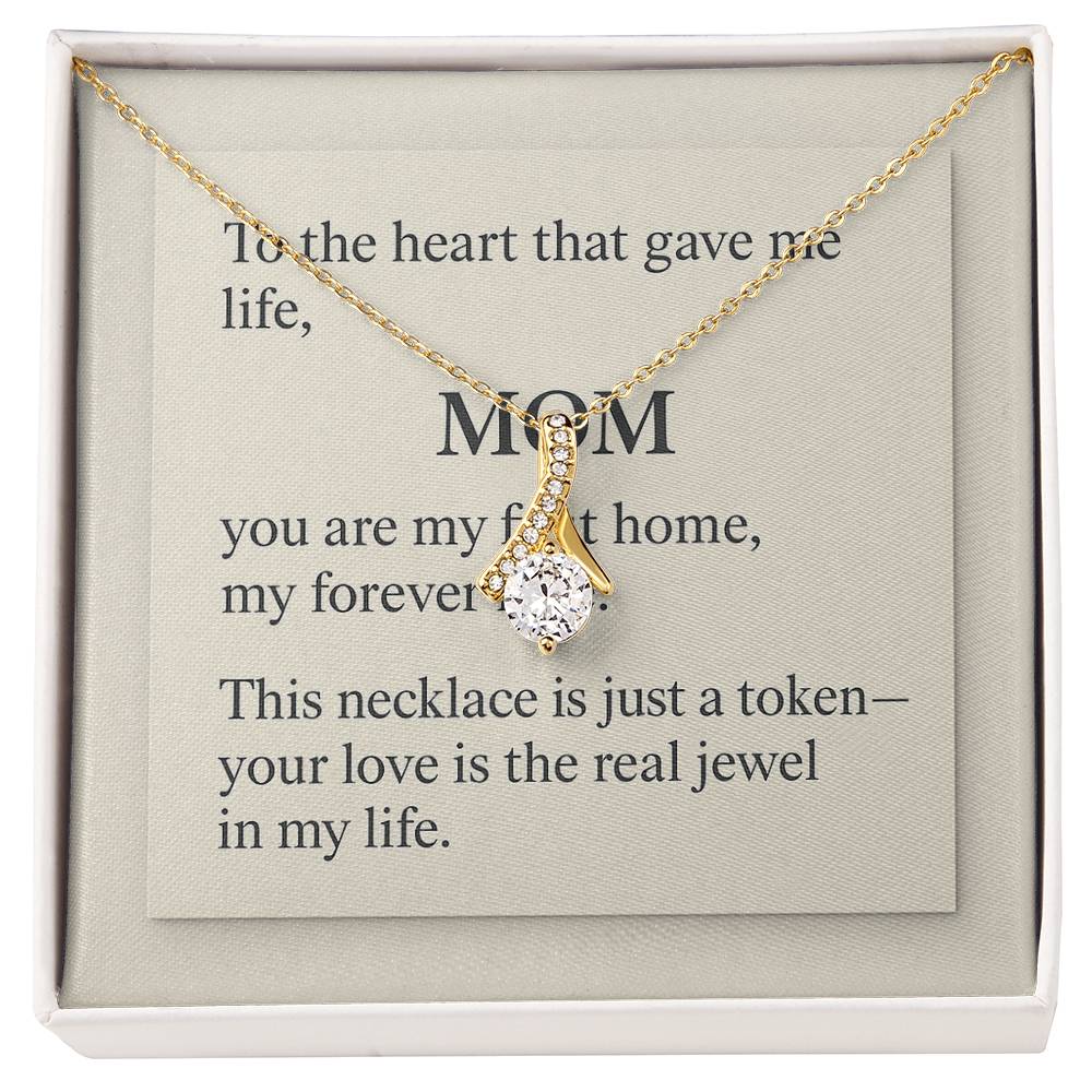The Heart of Our Family – Infinity Necklace for Mother
