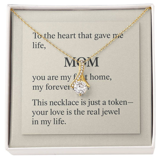 The Heart of Our Family – Infinity Necklace for Mother