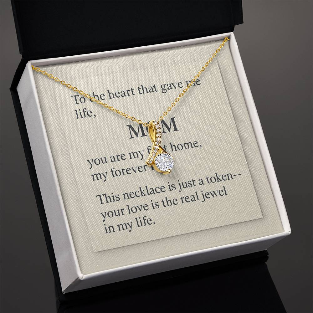 The Heart of Our Family – Infinity Necklace for Mother