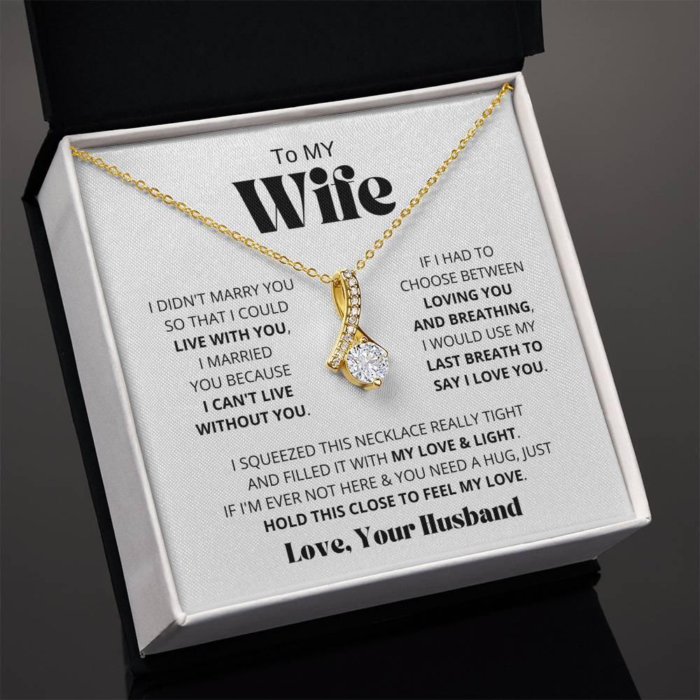 [Almost Sold Out] Wife - I Love You - Alluring Beauty Necklace