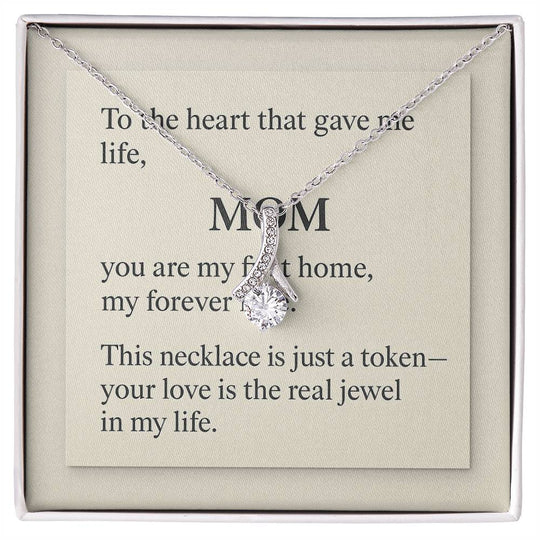 The Heart of Our Family – Infinity Necklace for Mother