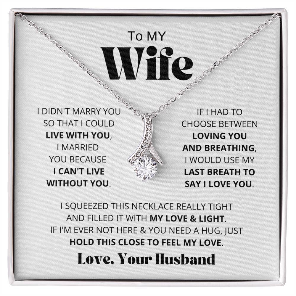 [Almost Sold Out] Wife - I Love You - Alluring Beauty Necklace