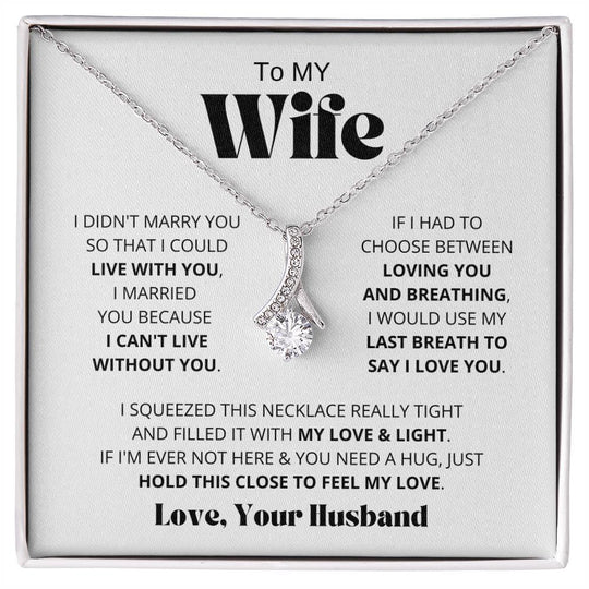 [Almost Sold Out] Wife - I Love You - Alluring Beauty Necklace