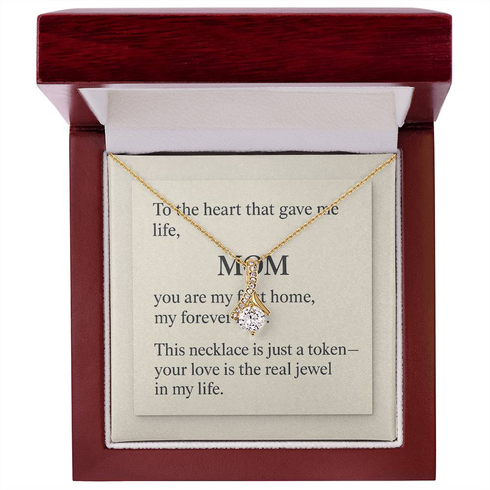The Heart of Our Family – Infinity Necklace for Mother