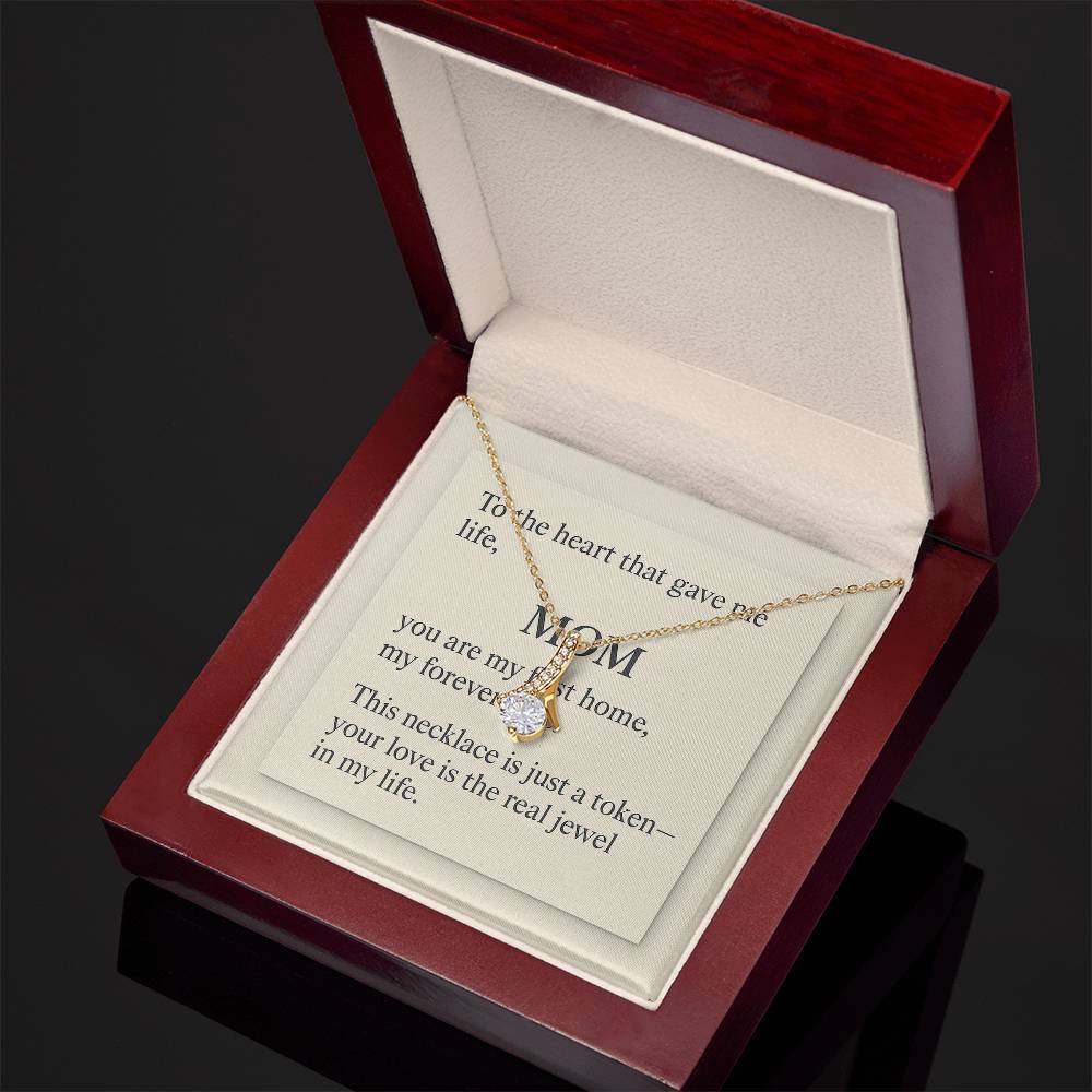 The Heart of Our Family – Infinity Necklace for Mother