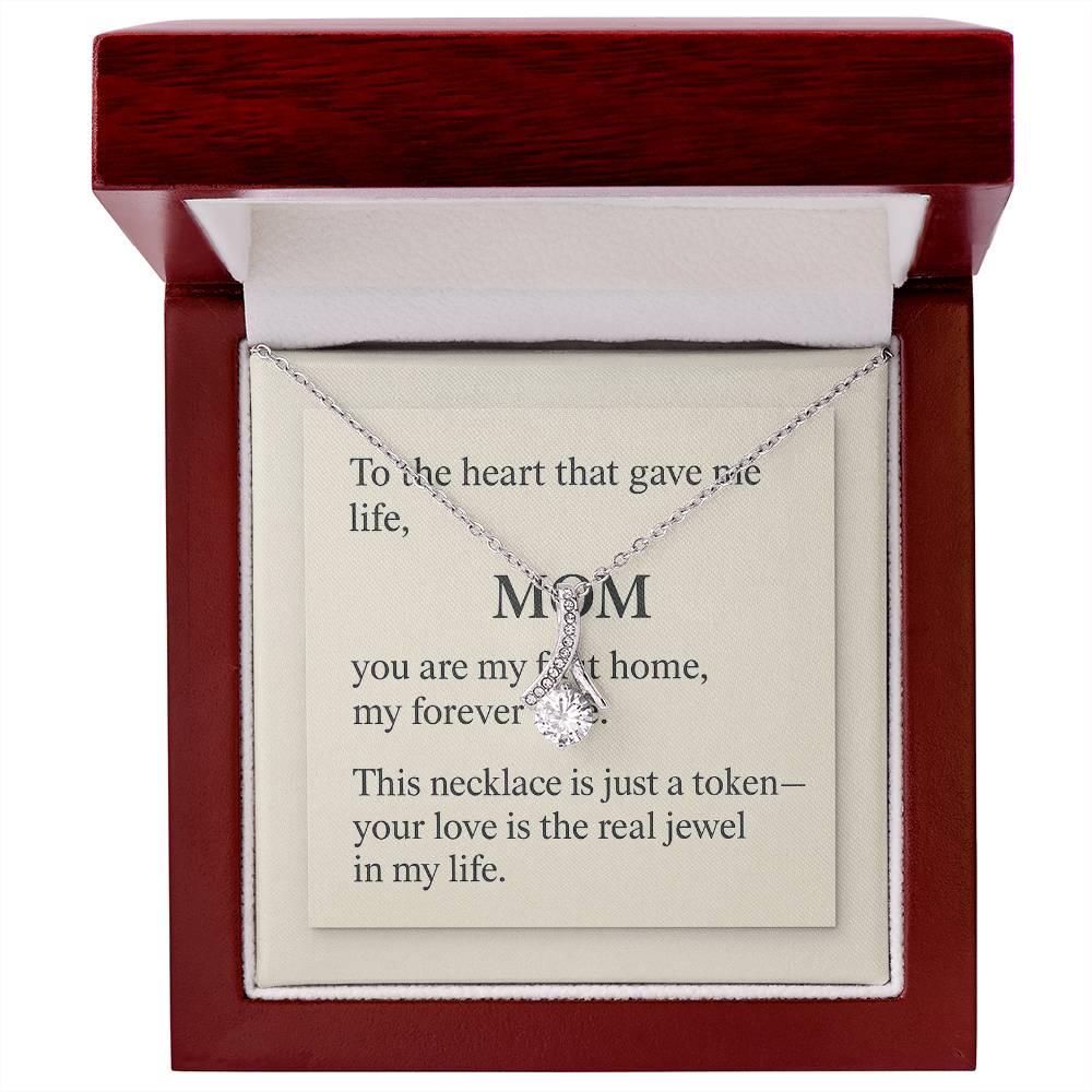 The Heart of Our Family – Infinity Necklace for Mother