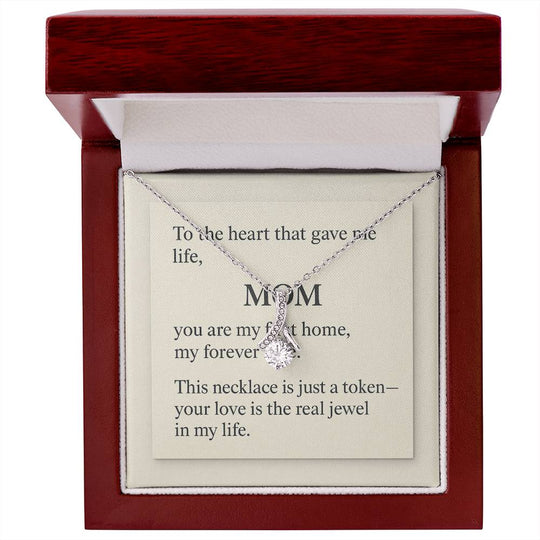The Heart of Our Family – Infinity Necklace for Mother