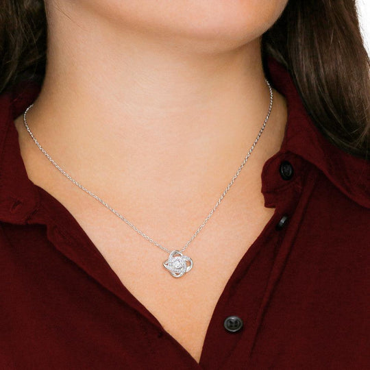 [Almost Sold Out] Wife - I Love You - Love Knot Necklace