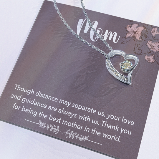 A Love That Never Ends – Mom Infinity Heart Jewelry