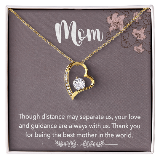 A Love That Never Ends – Mom Infinity Heart Jewelry